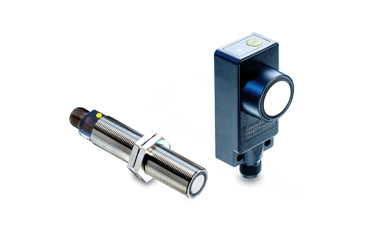 帶自學(xué)習(xí)按鈕的超聲波傳感器